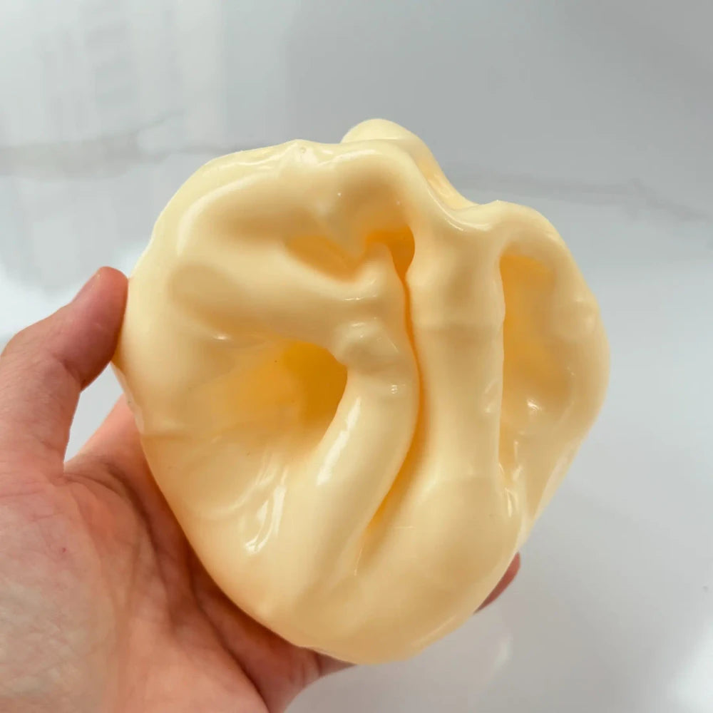 Petroleum Jelly Filled Cheese Stress Ball