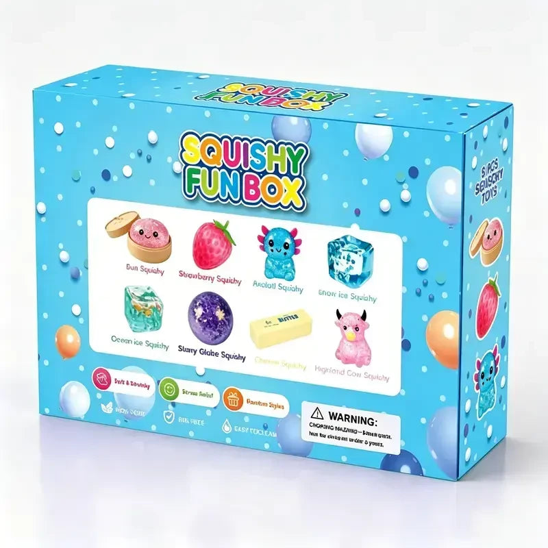 Squishy Fidget Toy Gift Set