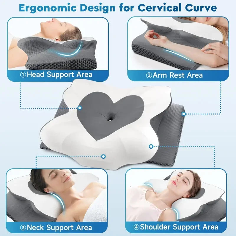 Cooling Memory Neck Pillow