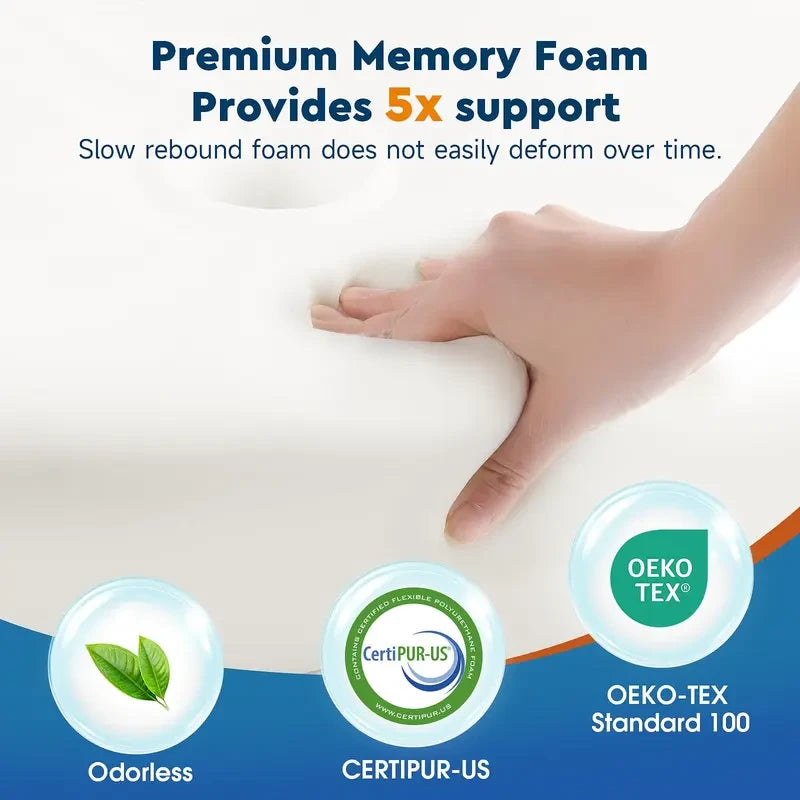 Cooling Memory Neck Pillow