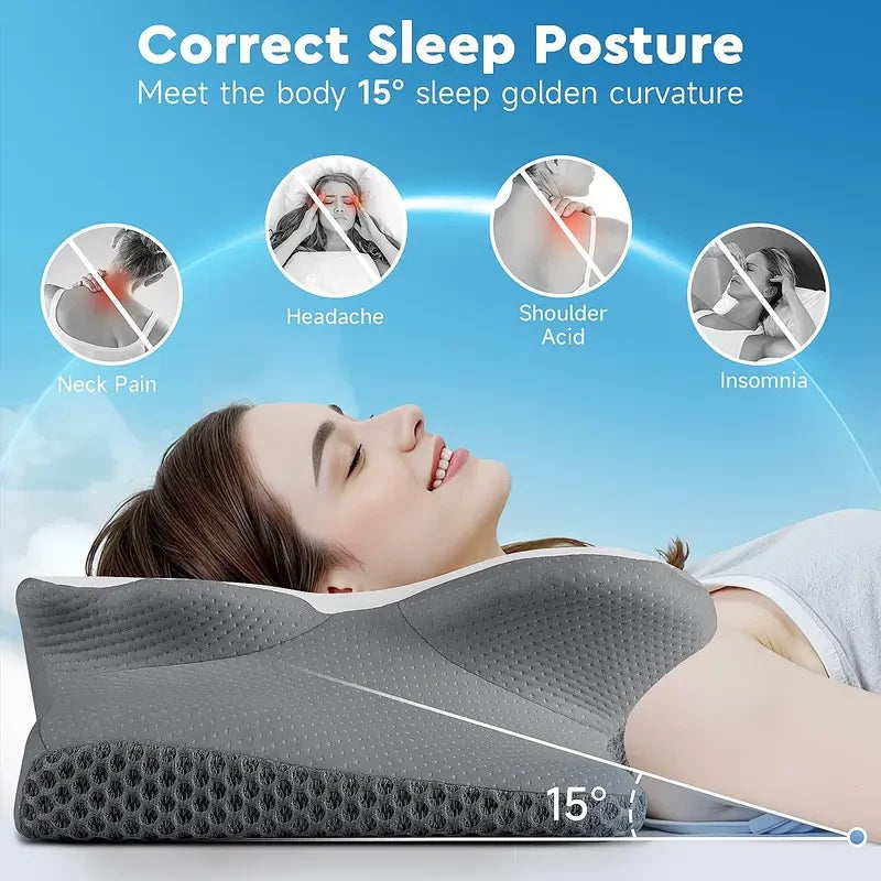 Cooling Memory Neck Pillow