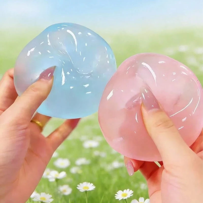 Moldable Slow Rebound Coconut Oil Stress Relief Squeeze Ball