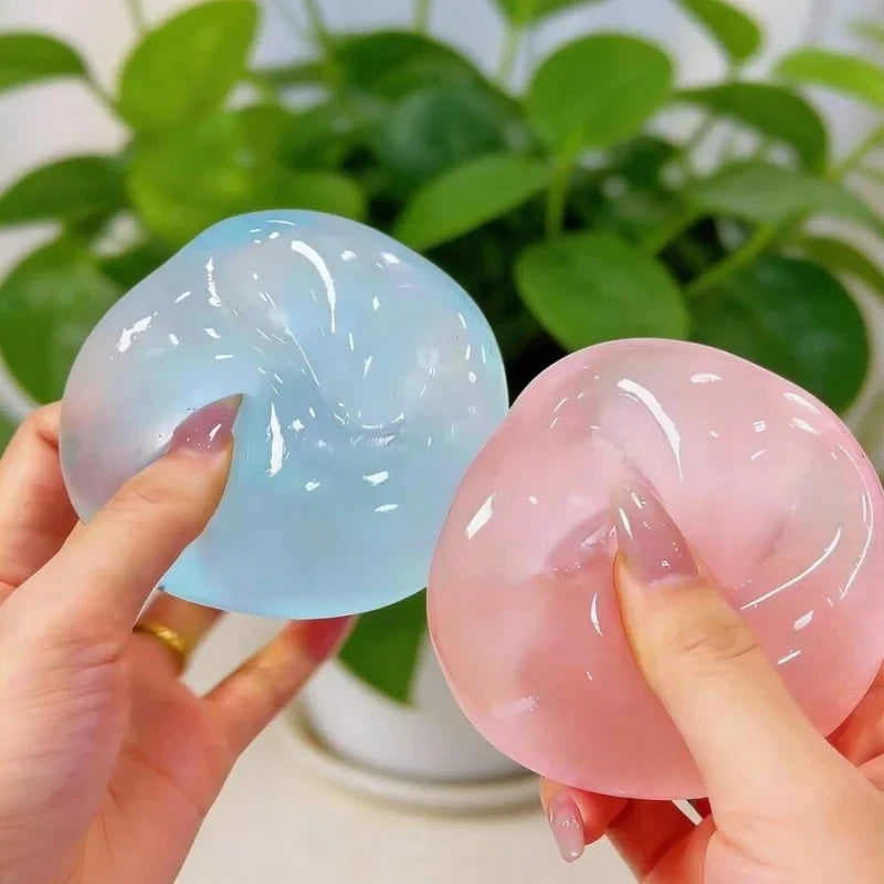 Moldable Slow Rebound Coconut Oil Stress Relief Squeeze Ball