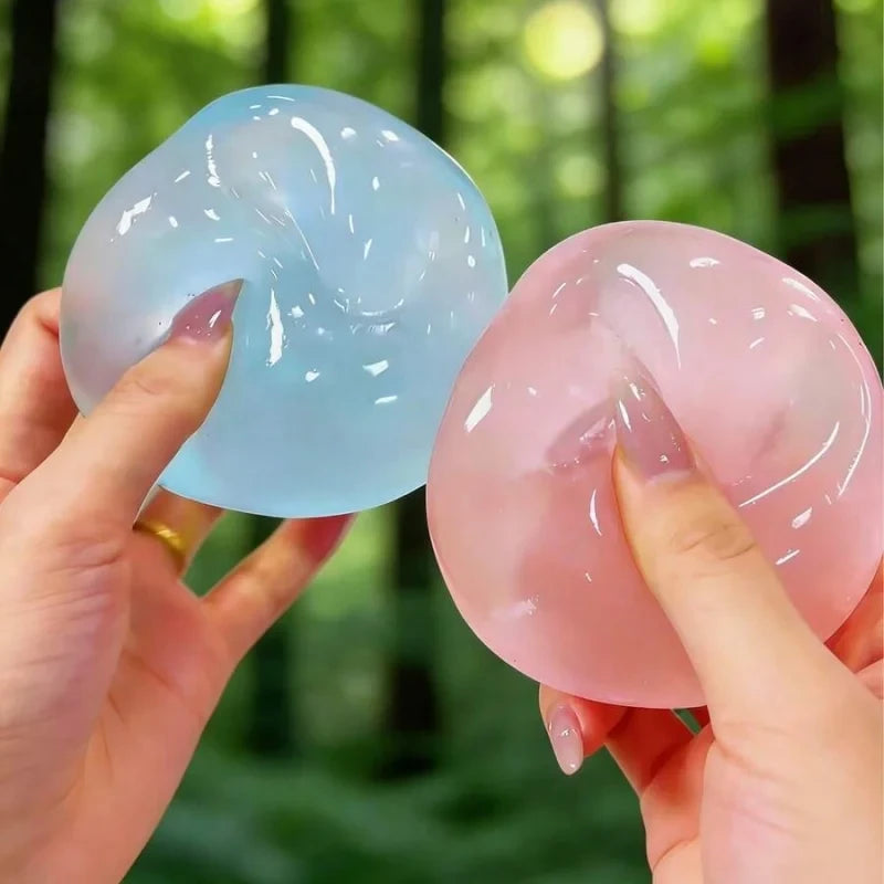 Moldable Slow Rebound Coconut Oil Stress Relief Squeeze Ball