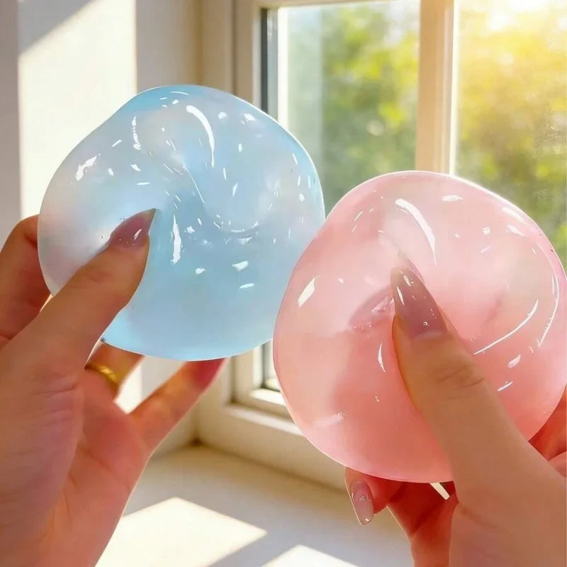 Moldable Slow Rebound Coconut Oil Stress Relief Squeeze Ball